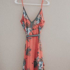 Jealous Tomato Floral Print Wrap Dress